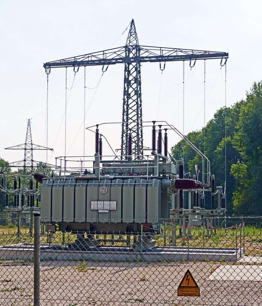 reconnection, high voltage, transformer, overhead line, power generation, power plant, energy, voltage, electricity, power line, high voltage pylon, transformer, transformer, transformer, transformer, transformer